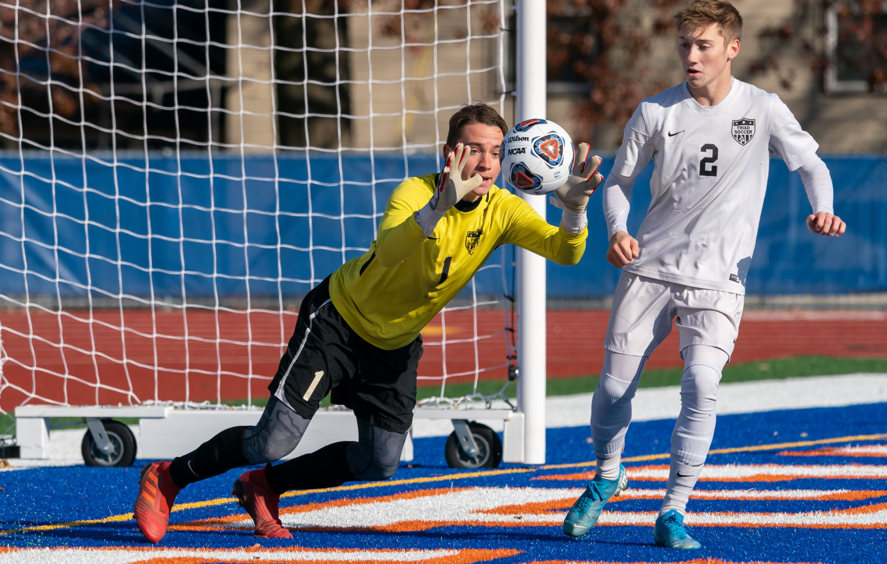 Class 2A state semifinal: Crystal Lake South 2, Triad 0